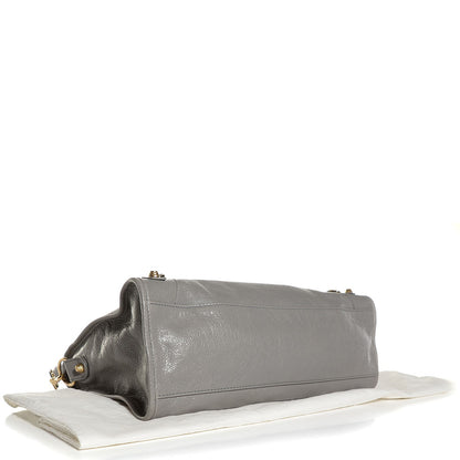 Balenciaga Agneau Giant 12 Gold Hardware City Gris Pyrite 4 of 11