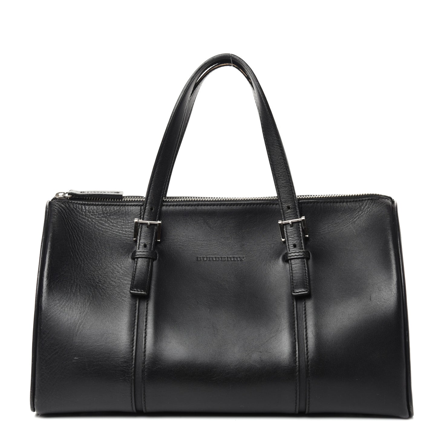 Calfskin Bowling Bag Black