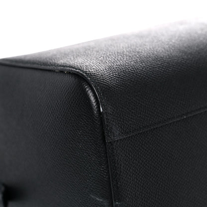 Balenciaga Grained Calfskin Medium Ville Bowling Bag Black 9 of 18