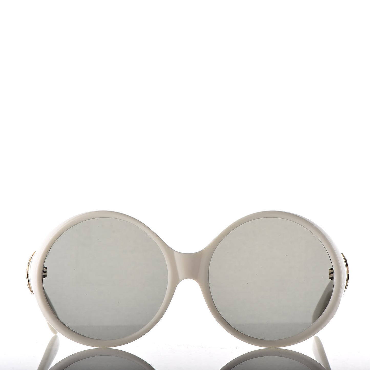 Round SL M1 Sunglasses Ivory