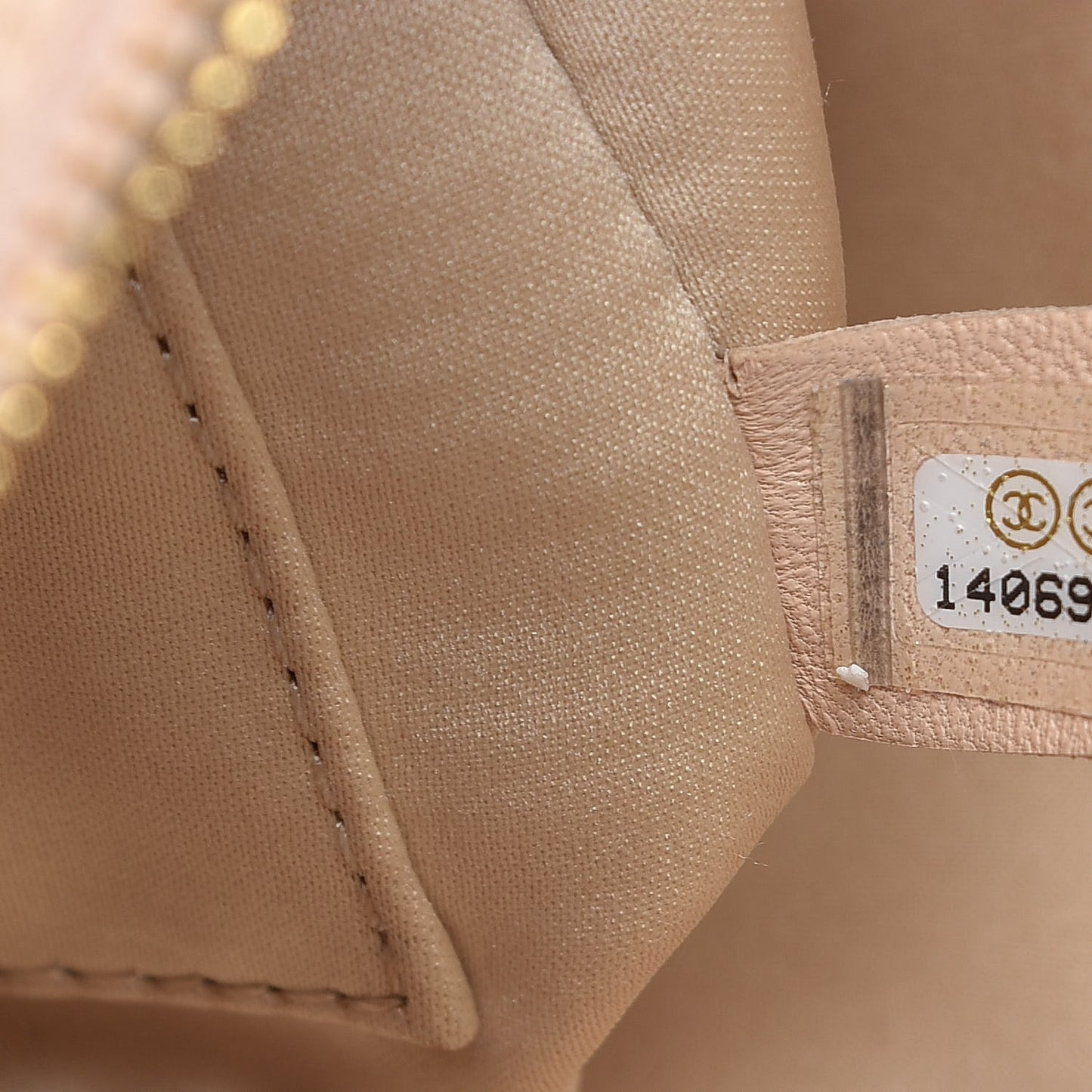 Caviar Quilted Petit Timeless Tote PTT Beige