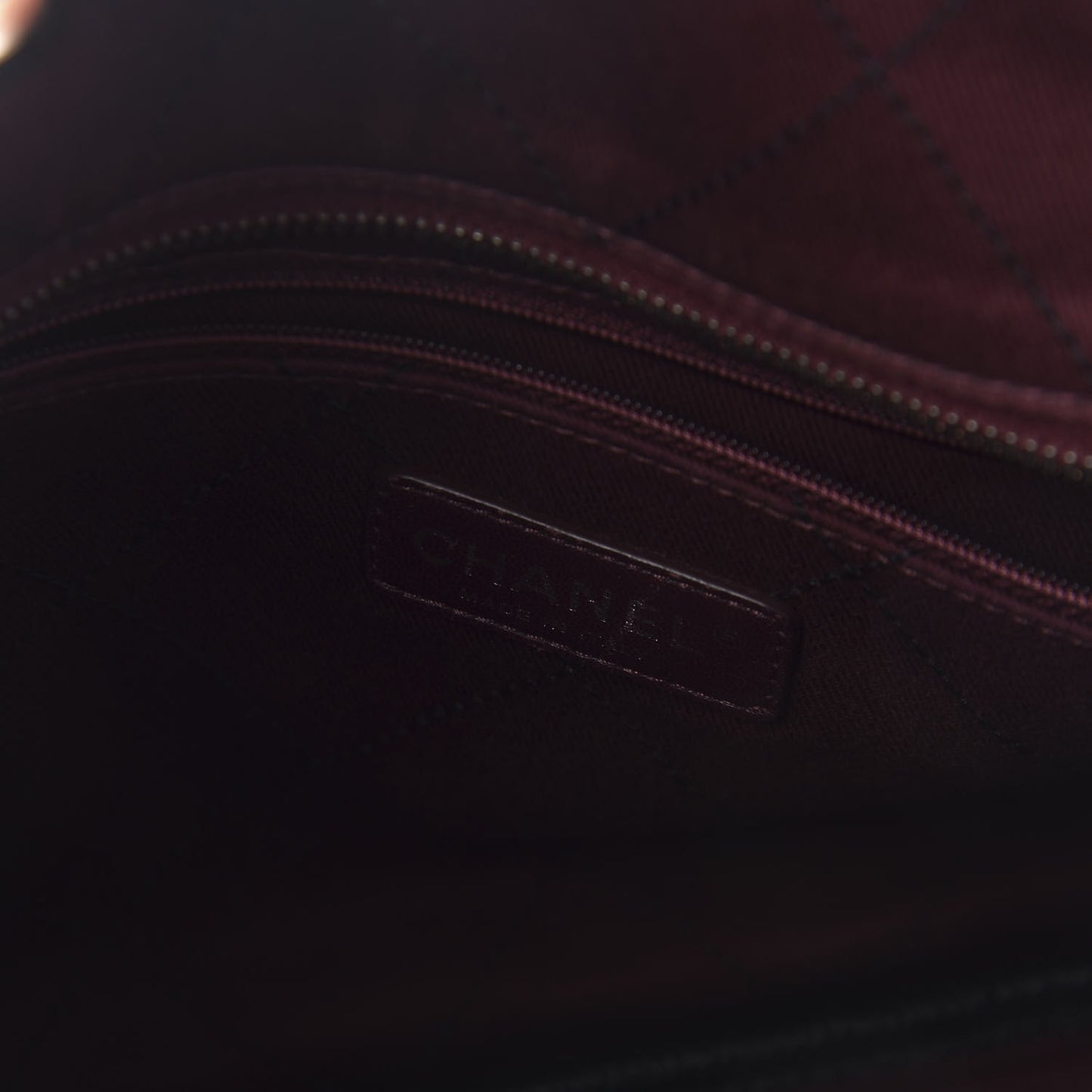 Grained Calfskin Shopping Fever Tote Black