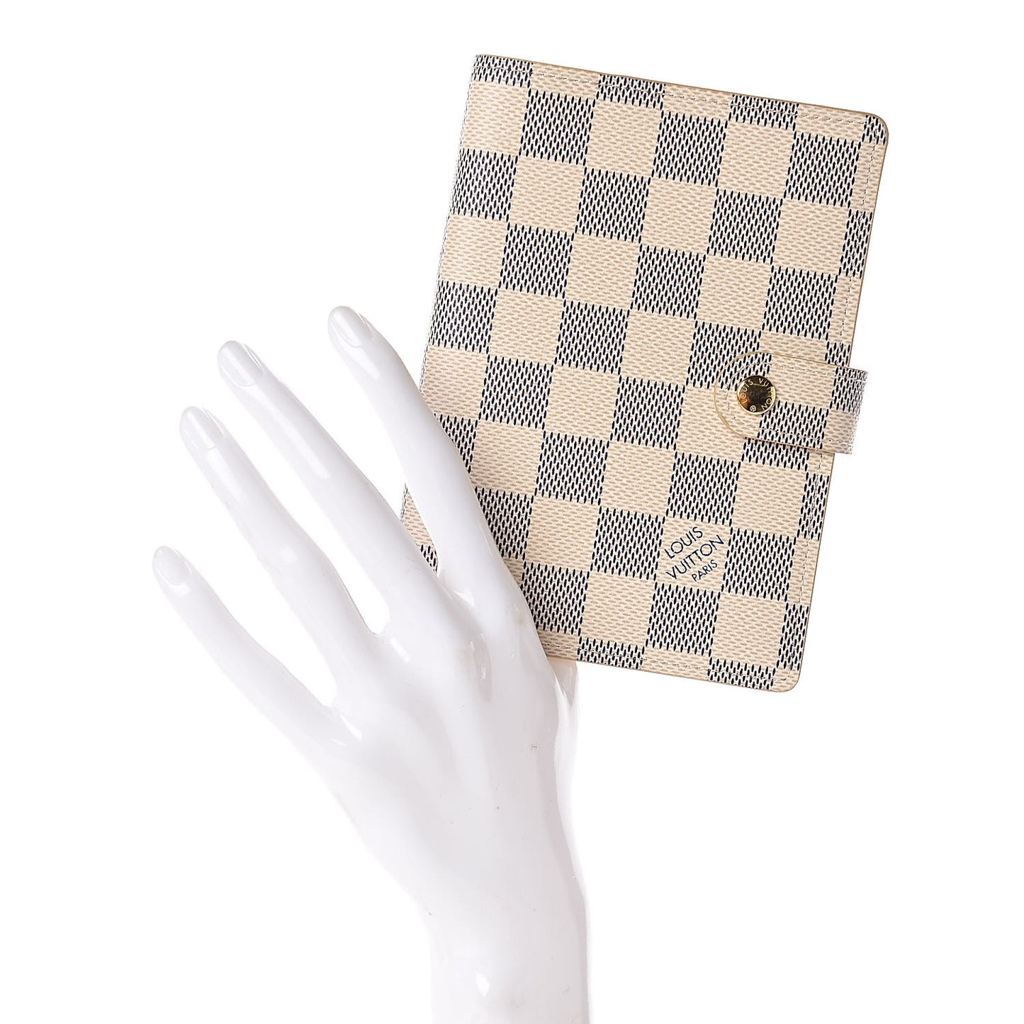 Damier Azur Small Ring Agenda Cover