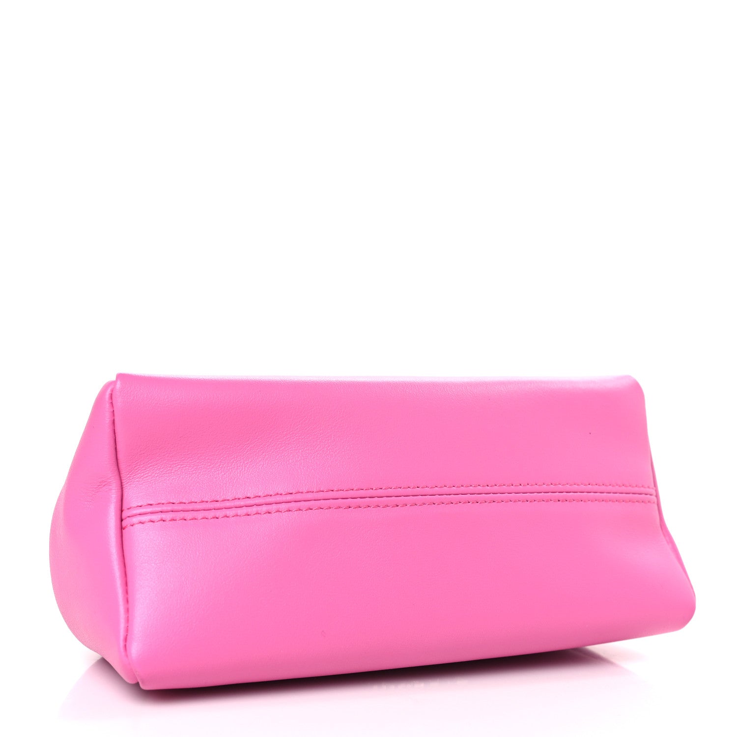 Bulgari Nappa Serpentine Clutch With Strap Pink 4 of 8