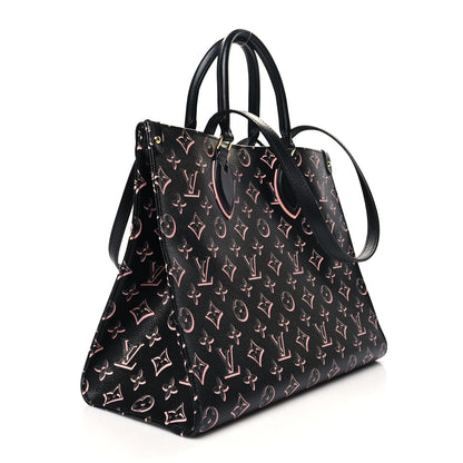 Louis Vuitton Monogram Fall for You LV Neo Onthego MM Black 3 of 10