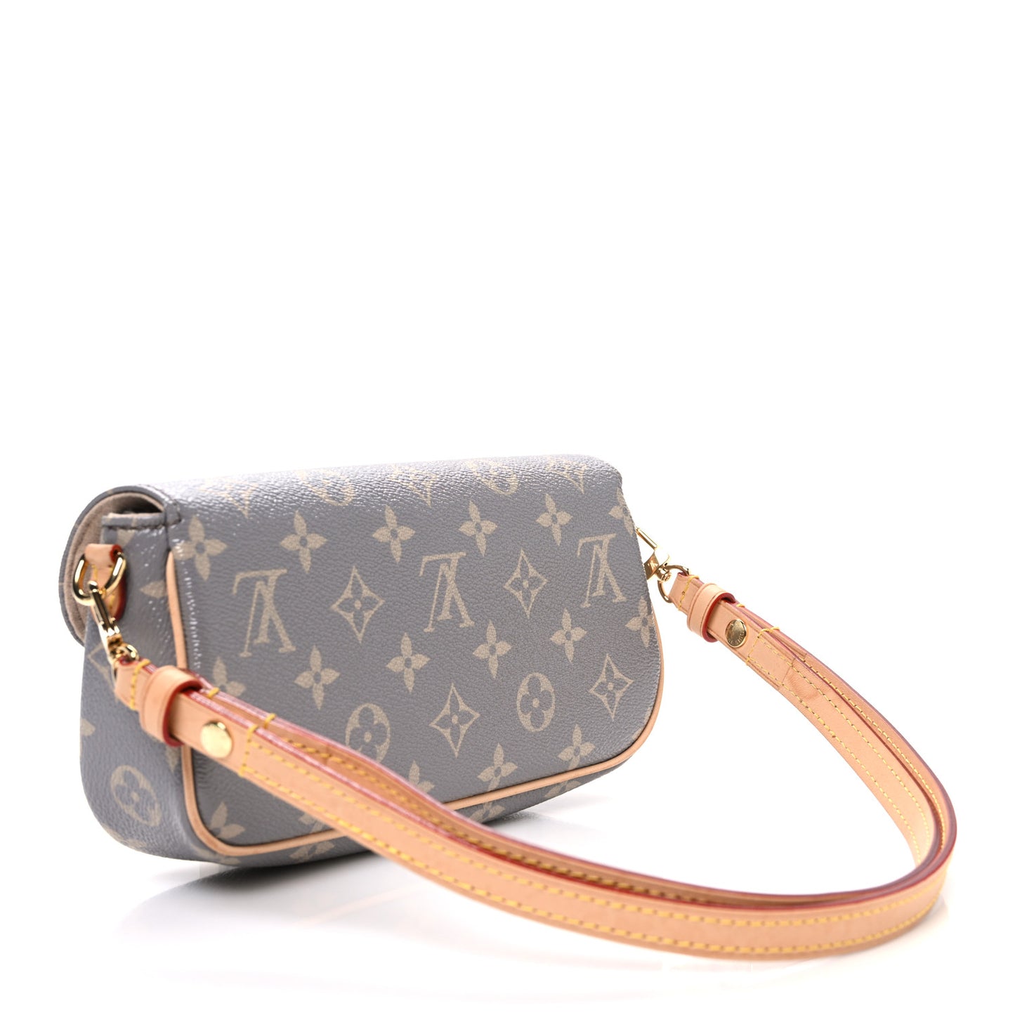 Monogram Ivy Wallet On Chain Trianon Gray