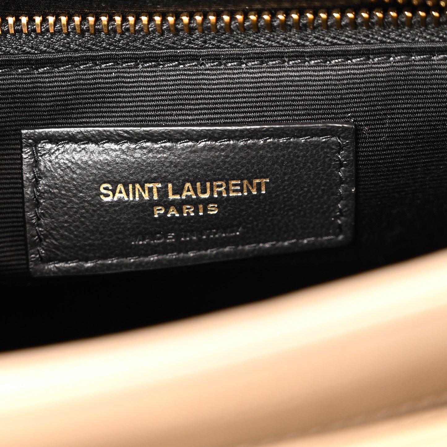 Lambskin Quilted Mini Becky Chain Bag Dark Beige