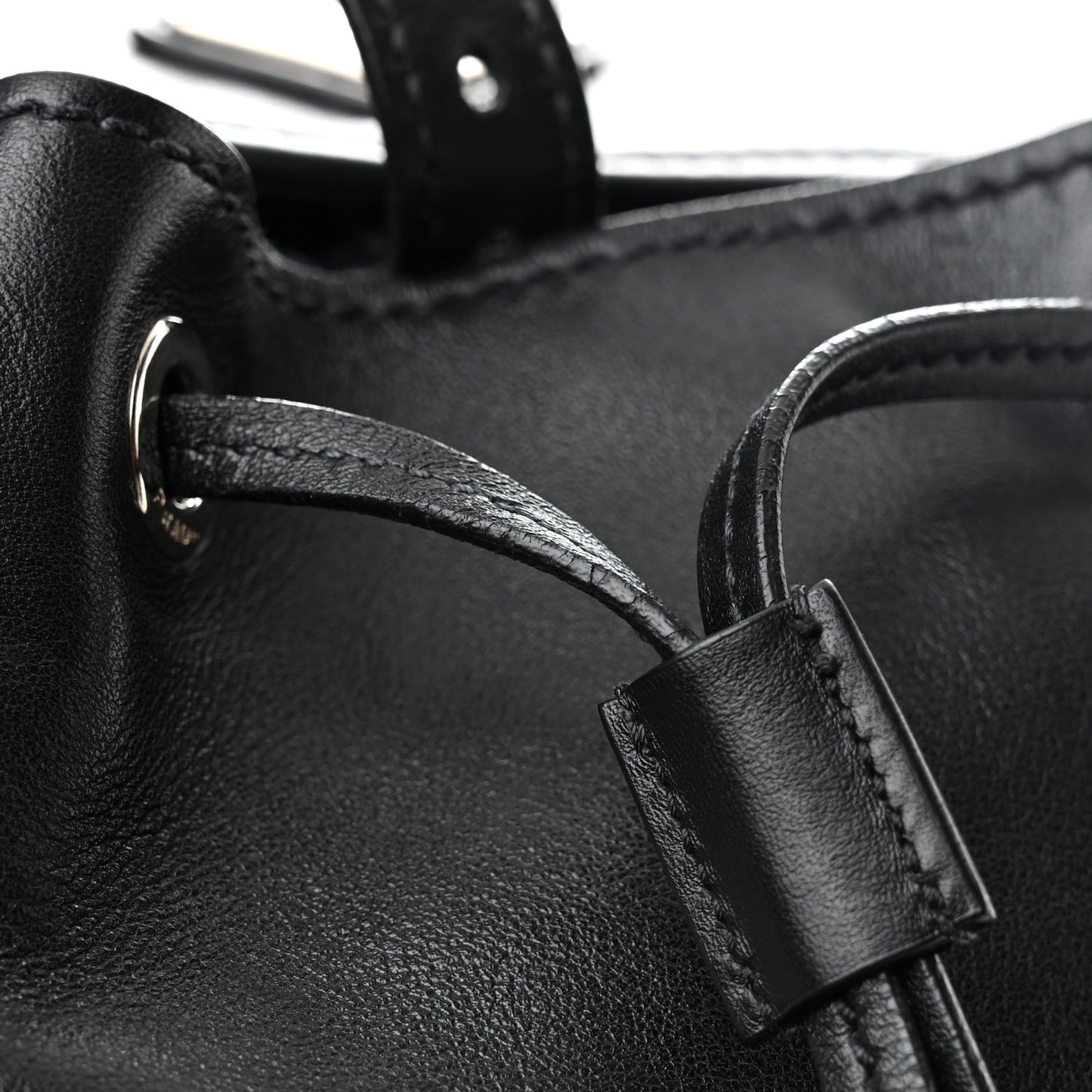 Calfskin Backpack Black