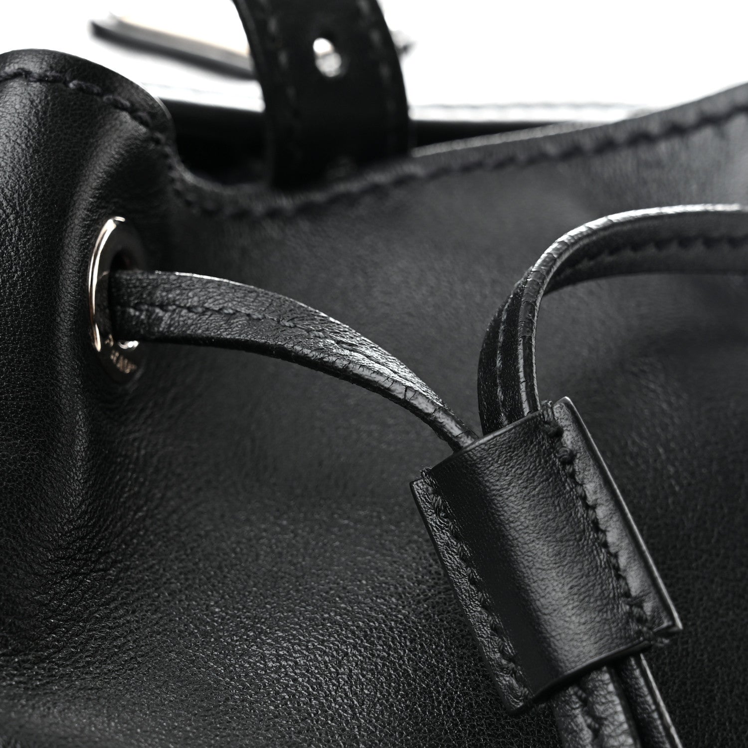 Prada Calfskin Backpack Black 14 of 18