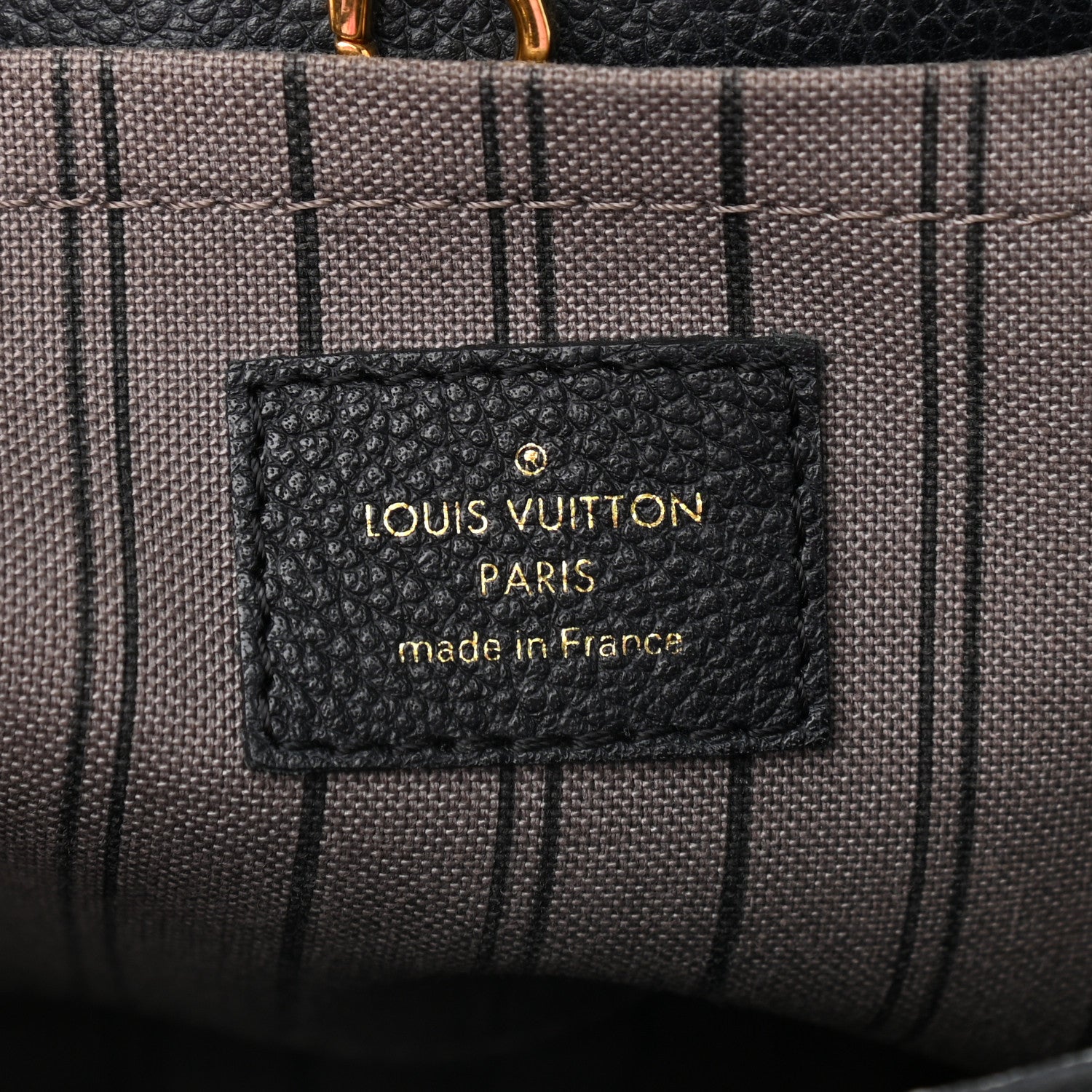 Louis Vuitton Empreinte Montaigne GM Black 6 of 8