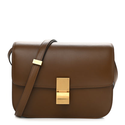 Celine Box Calfskin Medium Classic Box Flap Bag Camel 1 of 13