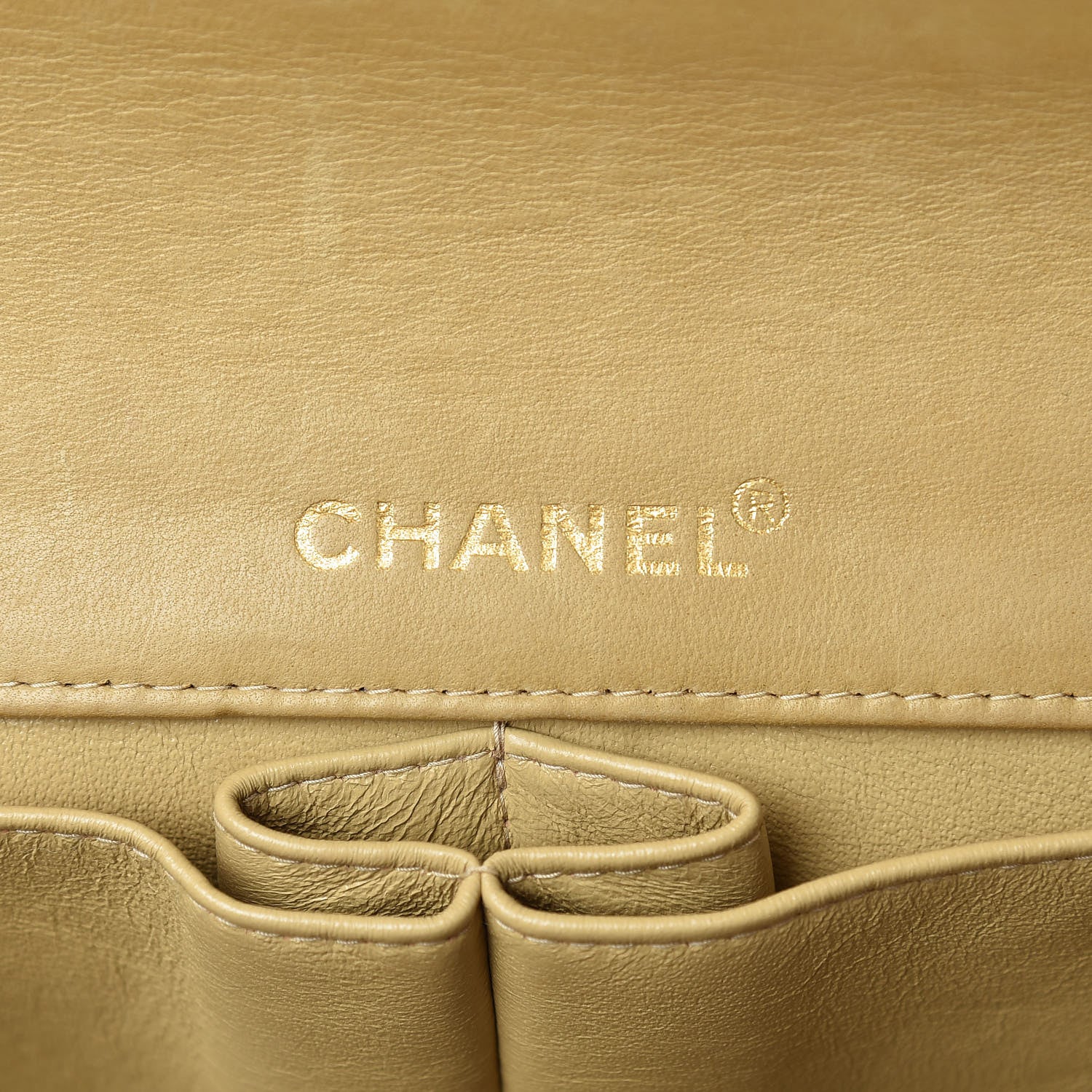 Chanel Patent East West Chocolate Bar Flap Beige 6 of 19
