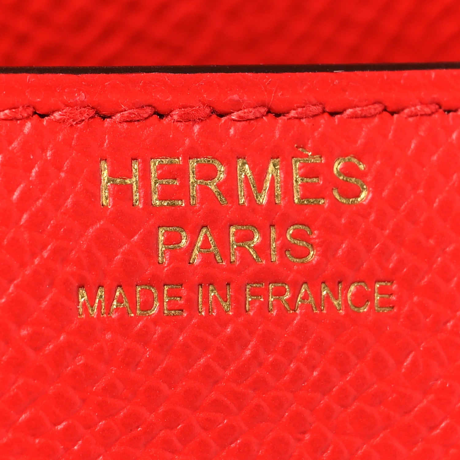 Hermes Epsom Constance 24 Rouge Casaque 6 of 11