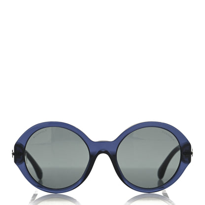 Chanel Acetate Chain Sunglasses 5511 Blue 2 of 7