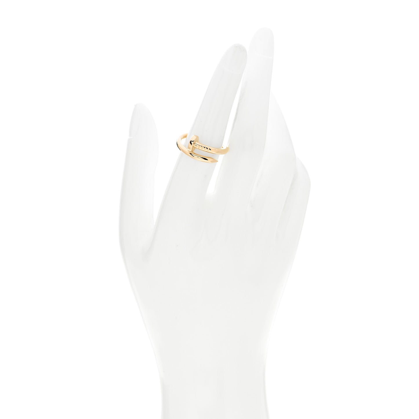 18K Yellow Gold Juste Un Clou Ring 54 6.75