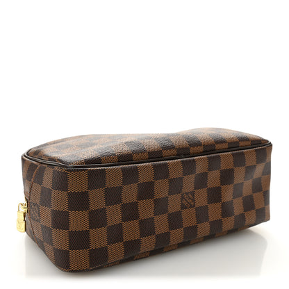 Louis Vuitton Damier Ebene Toiletry Bag 25 4 of 7