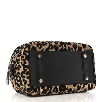 Louis Vuitton Jacquard Velvet Leopard Print Stephen Sprouse Speedy 4 of 15