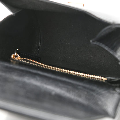 Givenchy Textured Calfskin Mini Pandora Box Chain Crossbody Bag Black 5 of 12