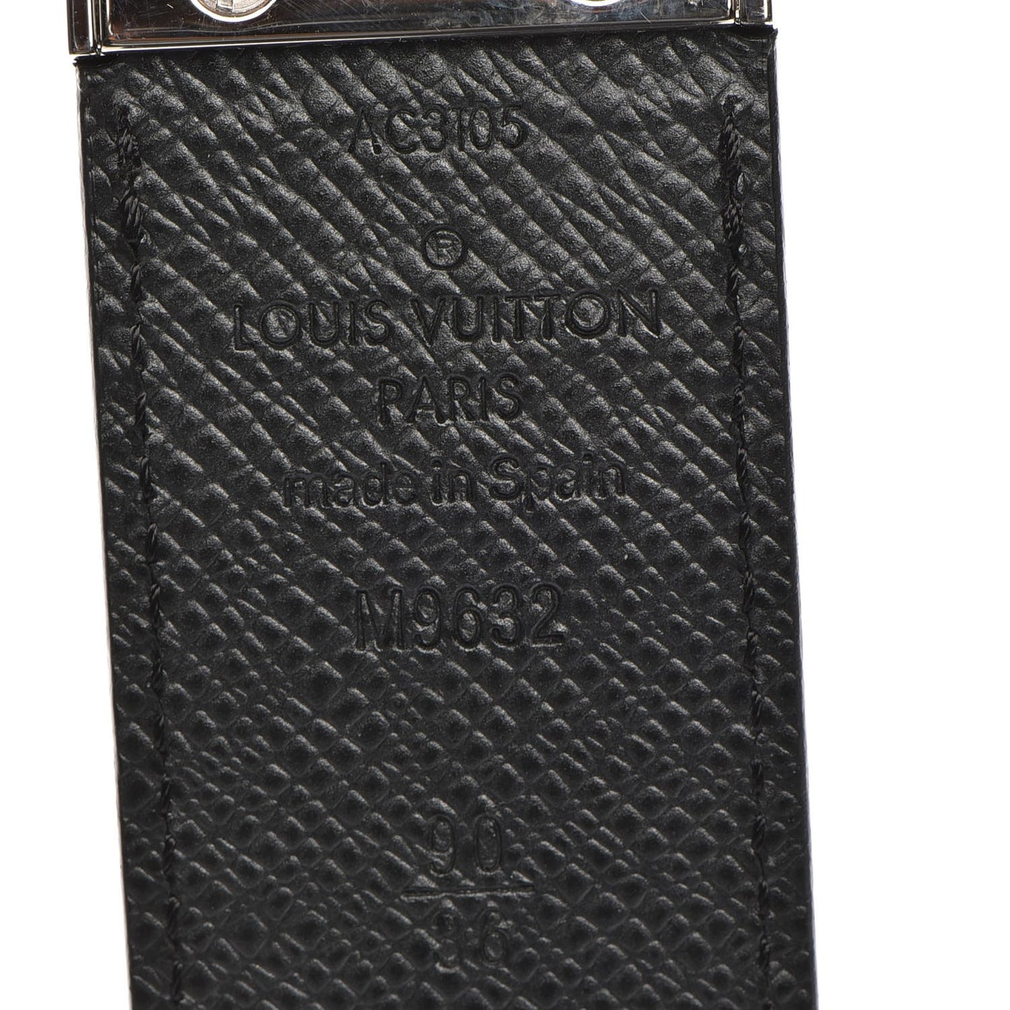 Damier Graphite 35mm LV Inventeur Belt 90 36