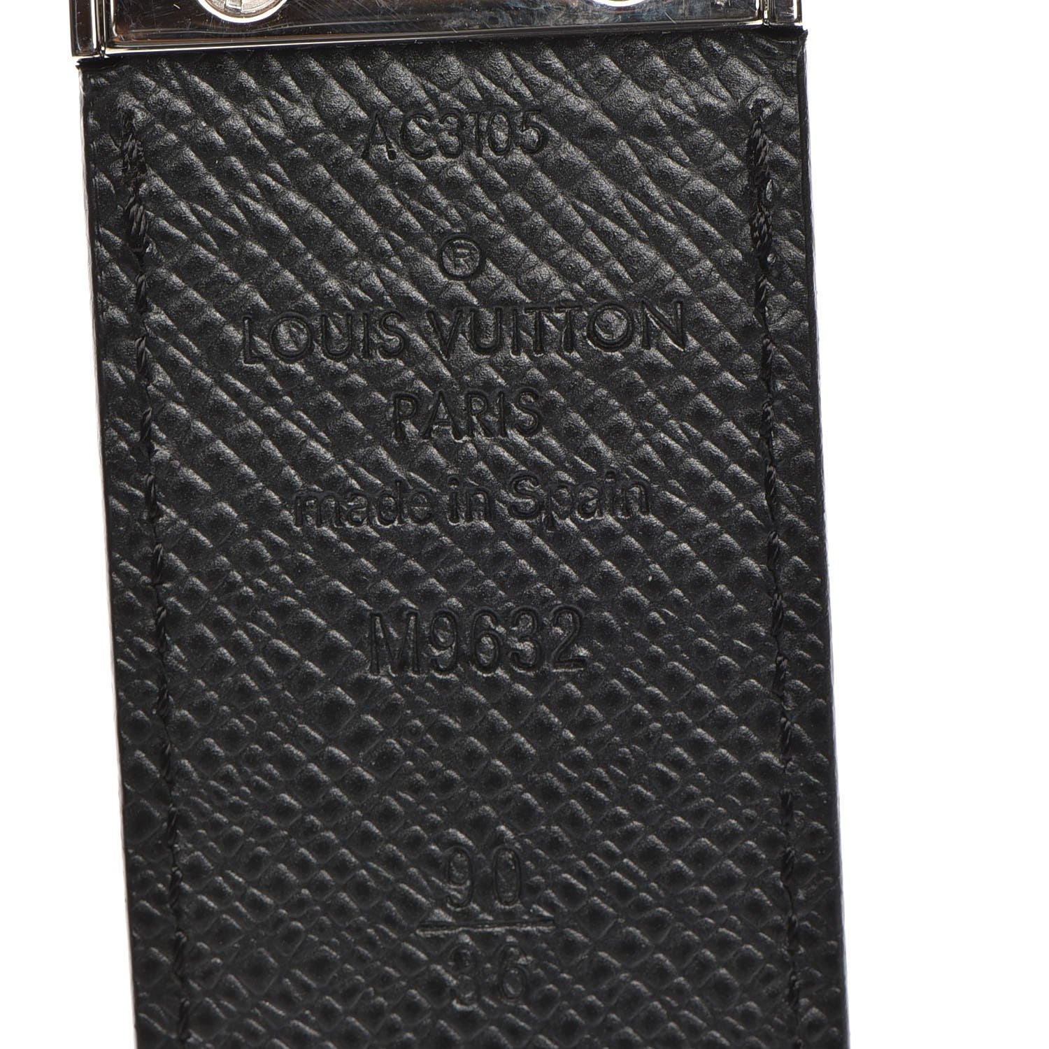 Louis Vuitton Damier Graphite 35mm LV Inventeur Belt 90 36 5 of 6