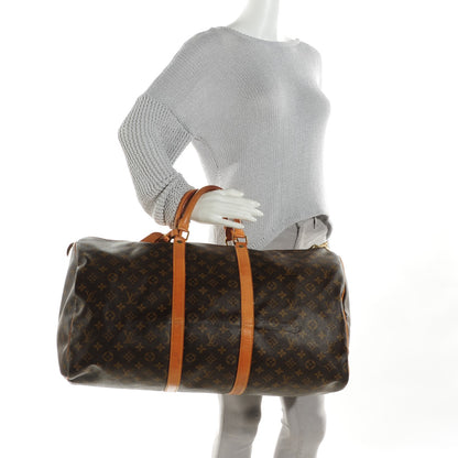 Louis Vuitton Monogram Keepall 55 2 of 7