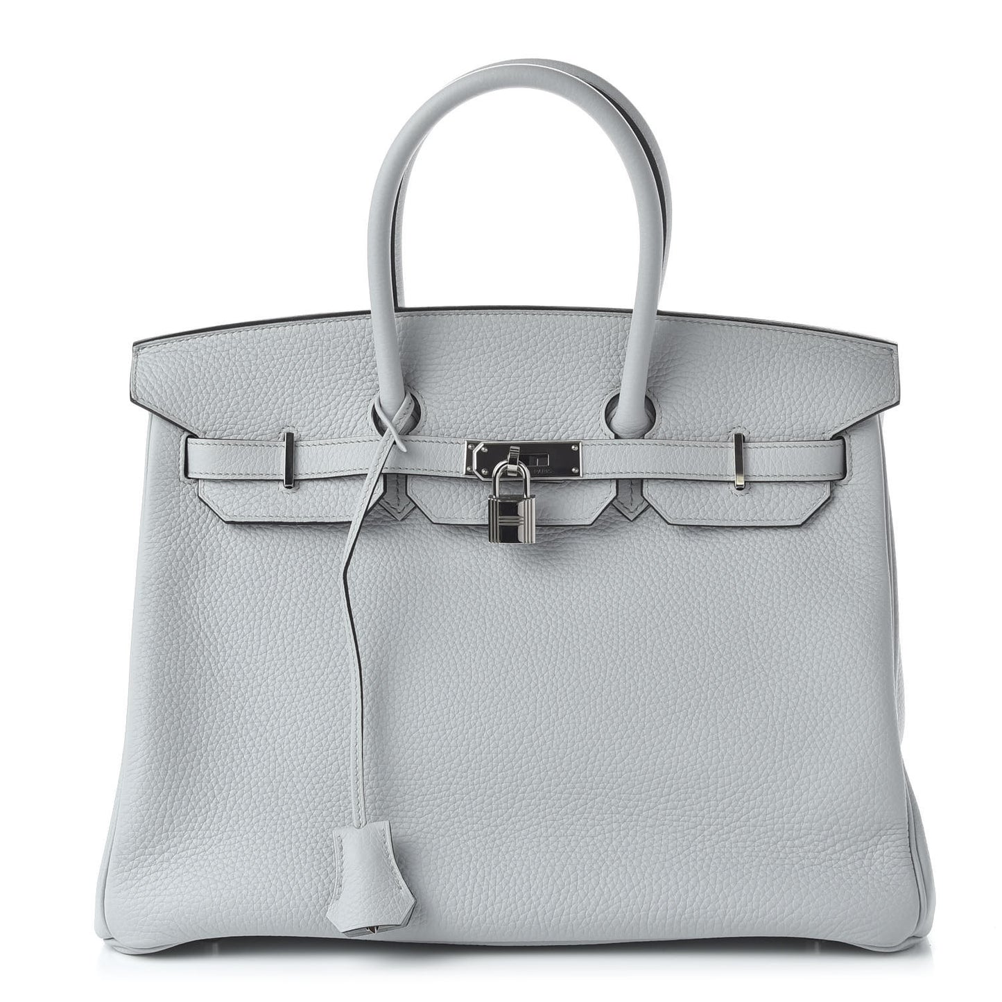 Taurillon Clemence Birkin 35 Bleu Pale