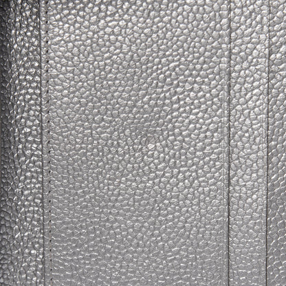 Chanel Metallic Caviar Quilted Compact Flap Wallet Silver 13 of 14
