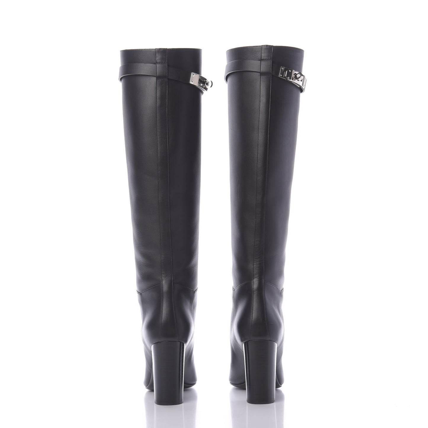 Heritage Calfskin Story Boots 37 Black