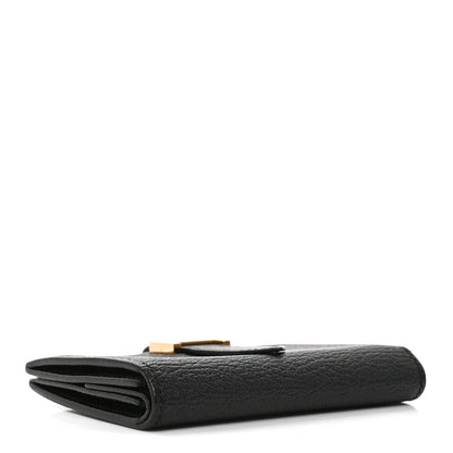 Hermes Chevre Mysore Mini Bearn Wallet Black 4 of 7