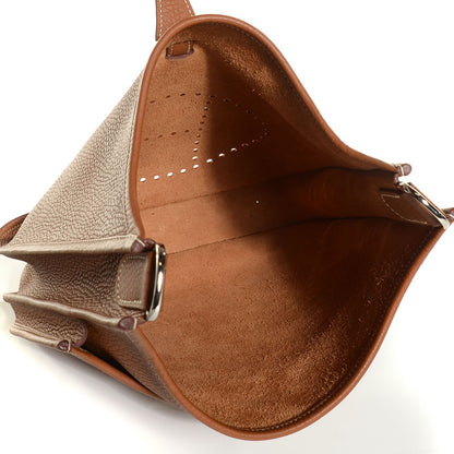 Hermes Taurillon Clemence Evelyne III PM Gold 5 of 15
