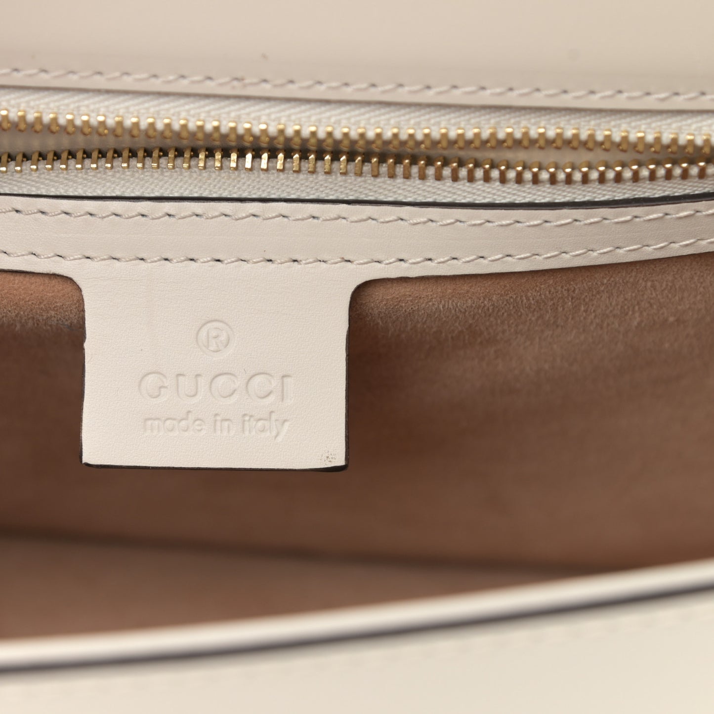 Calfskin Small Sylvie Shoulder Bag Off White
