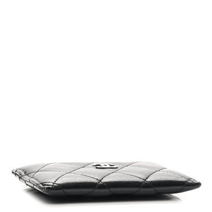 Chanel Lambskin Quilted Card Holder Black 4 of 9
