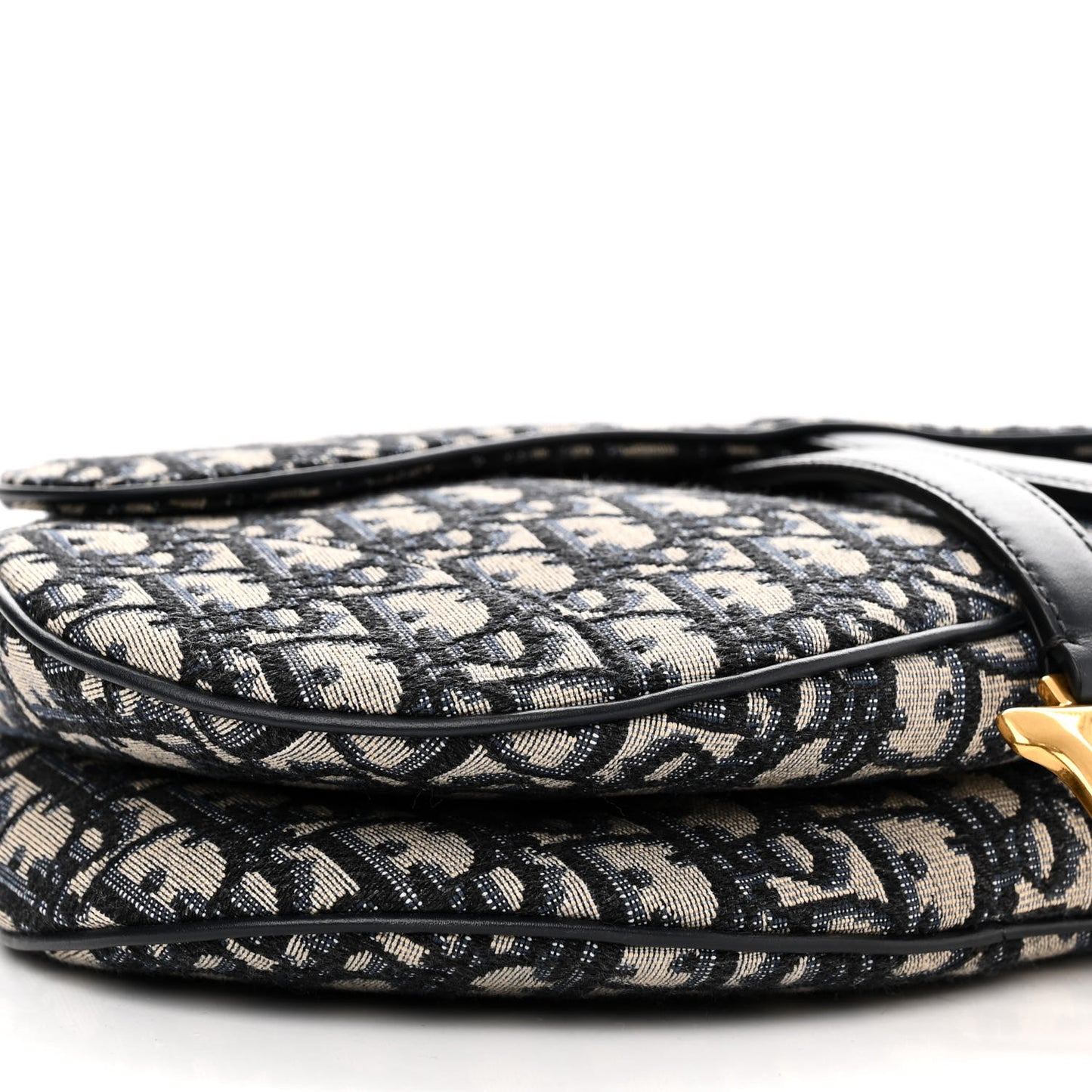 Oblique Saddle Bag Blue