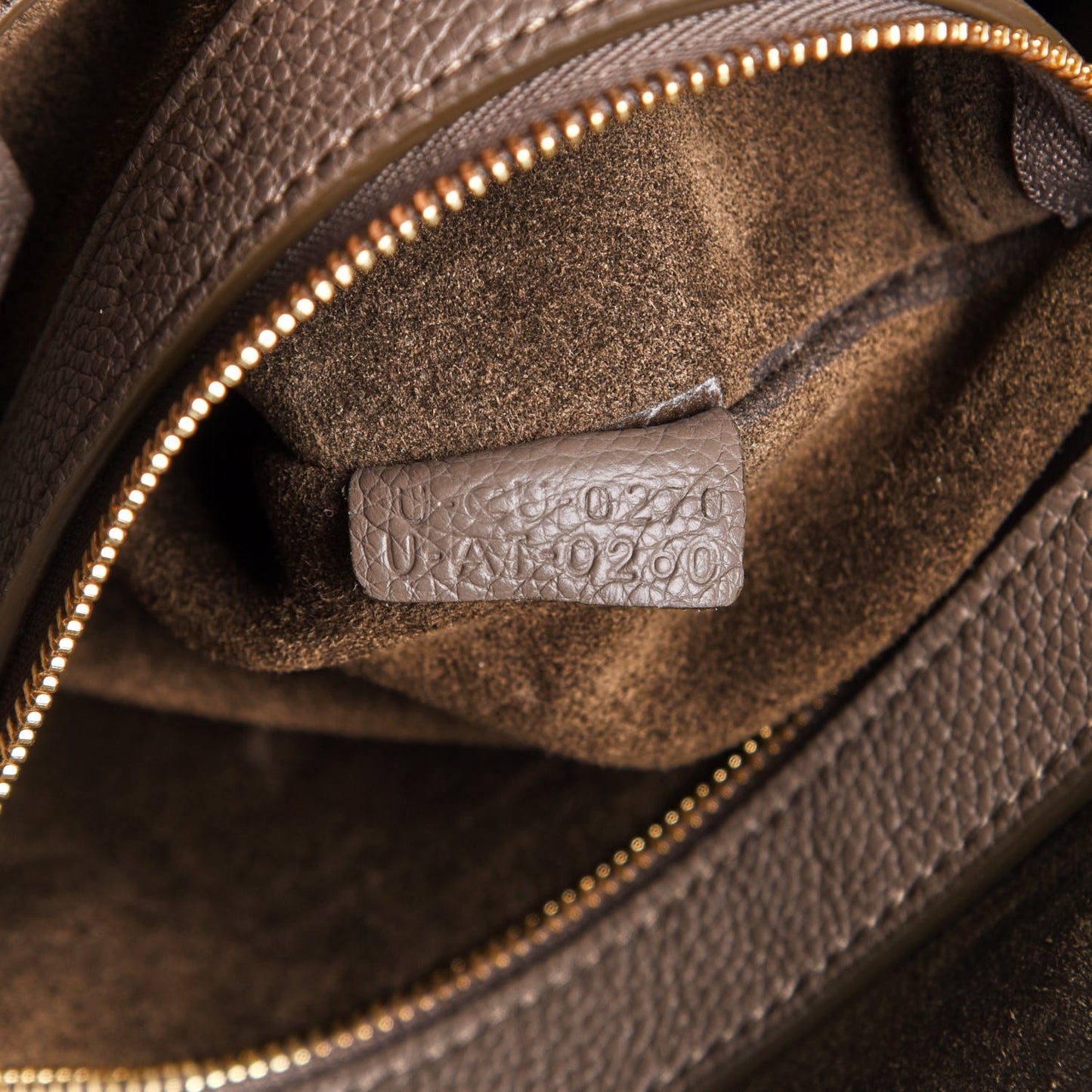 Soft Grained Calfskin Medium Belt Cabas Phantom Souris