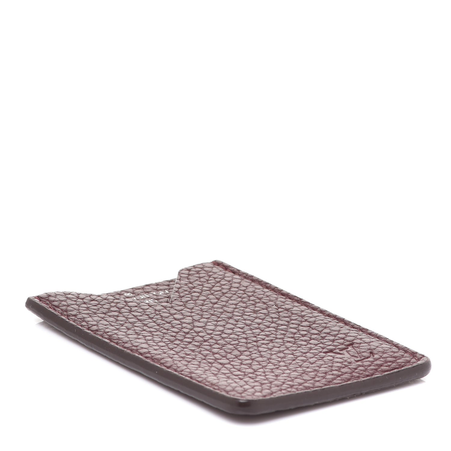 Louis Vuitton Taurillon Card Holder Bordeaux 4 of 7