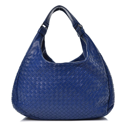 Bottega Veneta Nappa Intrecciato Medium Campana Hobo Atlantic Blue 1 of 7