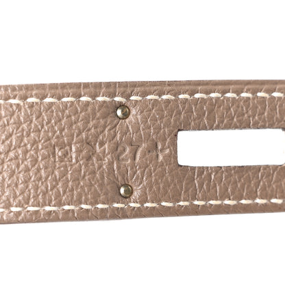 Hermes Togo Kelly Retourne 40 Etoupe 7 of 10