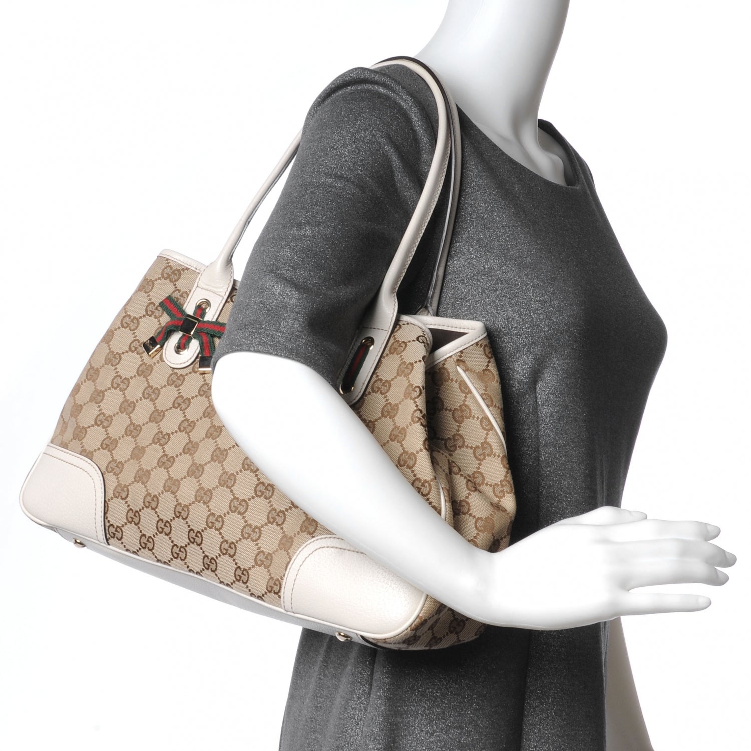 Gucci Monogram Medium Princy Tote 2 of 7