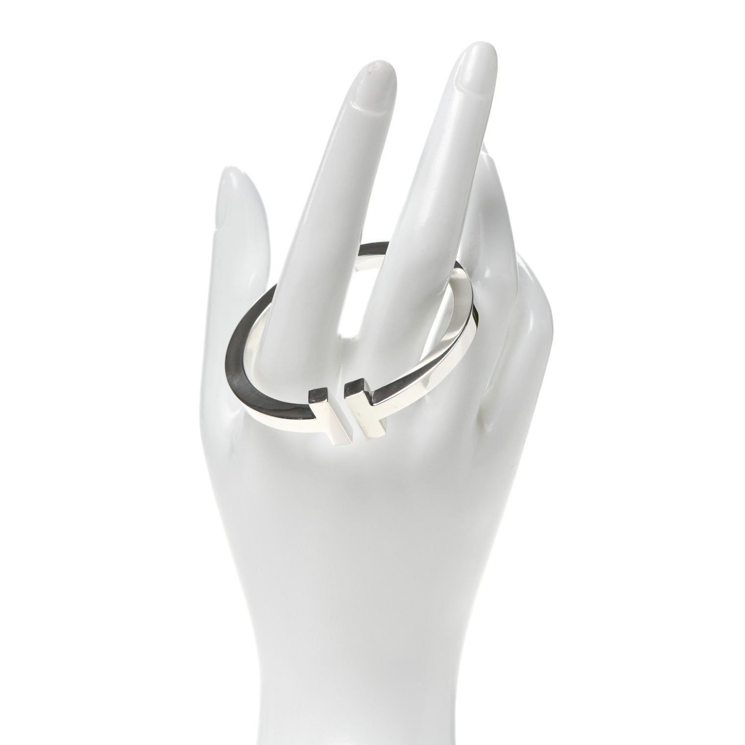 Tiffany Sterling Silver T Square Bracelet 2 of 5