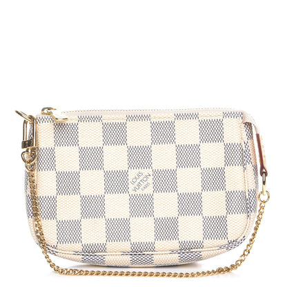 Louis Vuitton Damier Azur Mini Pochette Accessories 1 of 7