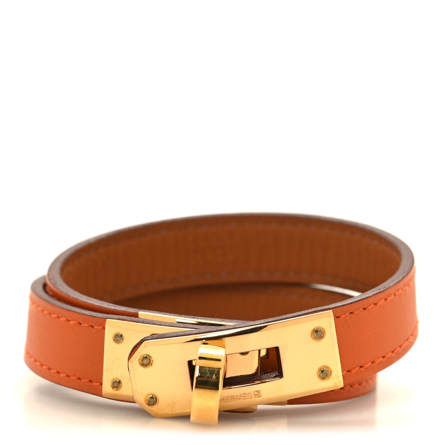 Swift Kelly Double Tour Bracelet S Orange