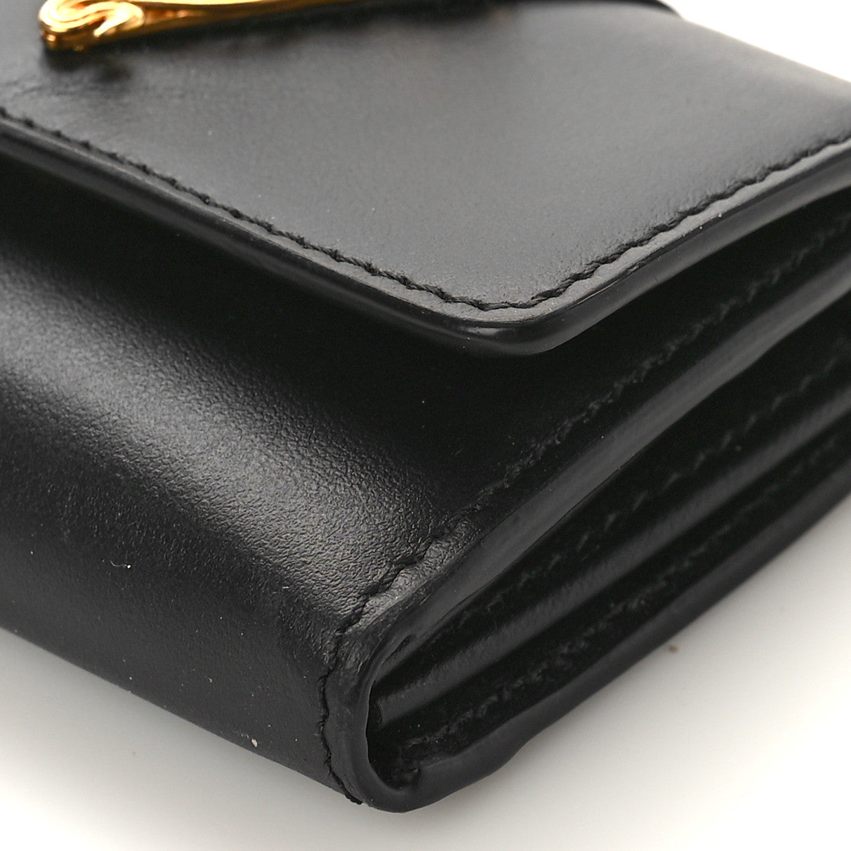 Vitello Virtus Card Case Wallet Black