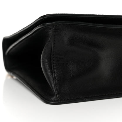 Prada Saffiano Chain Shoulder Bag Black 9 of 11