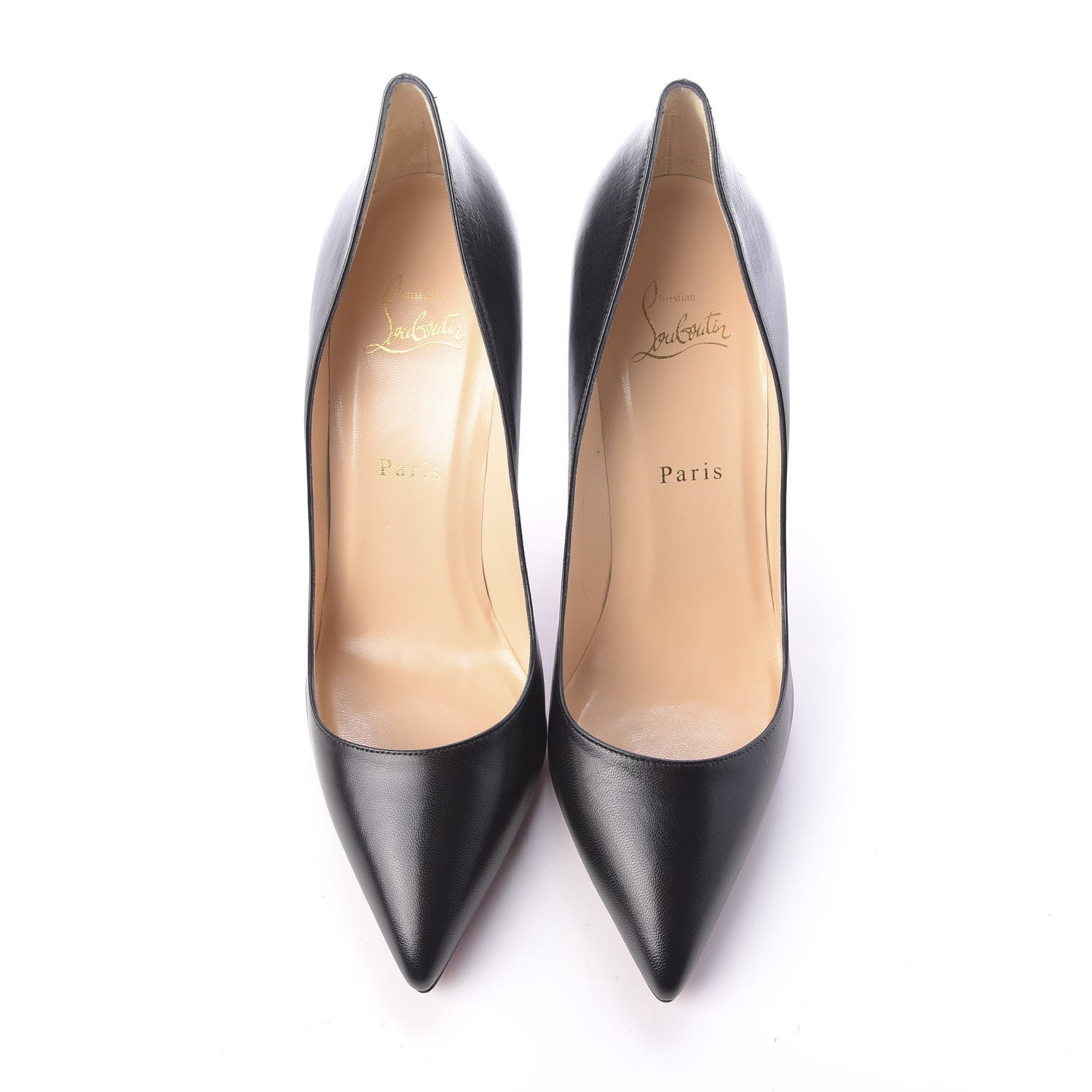 Christian Louboutin Kid Pigalle 100 Pumps 40 Black 6 of 10