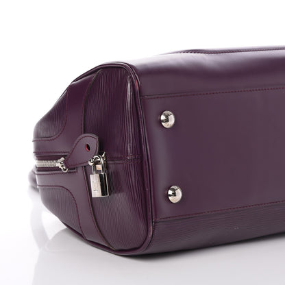 Louis Vuitton Epi Bowling Montaigne GM Cassis 8 of 9