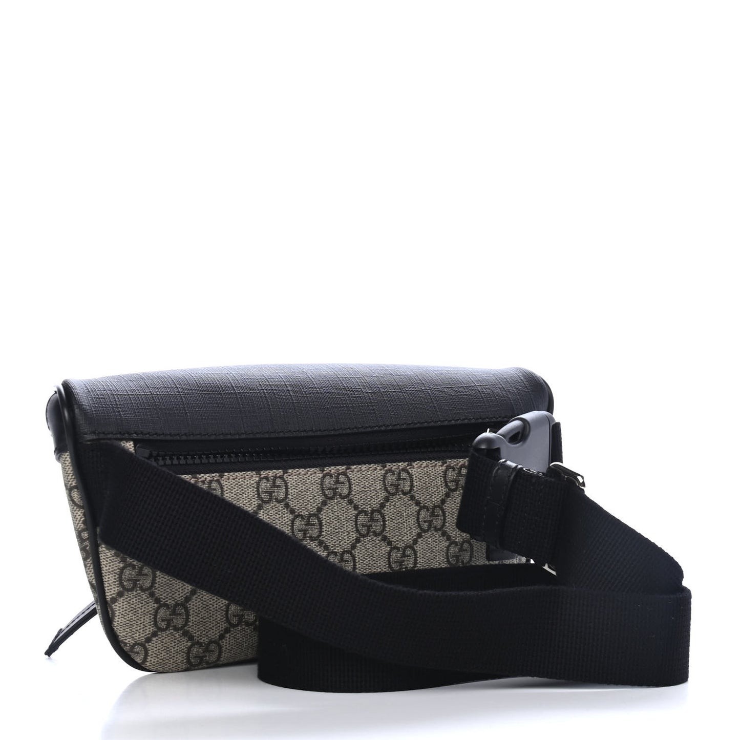 GG Supreme Monogram Belt Bag Black