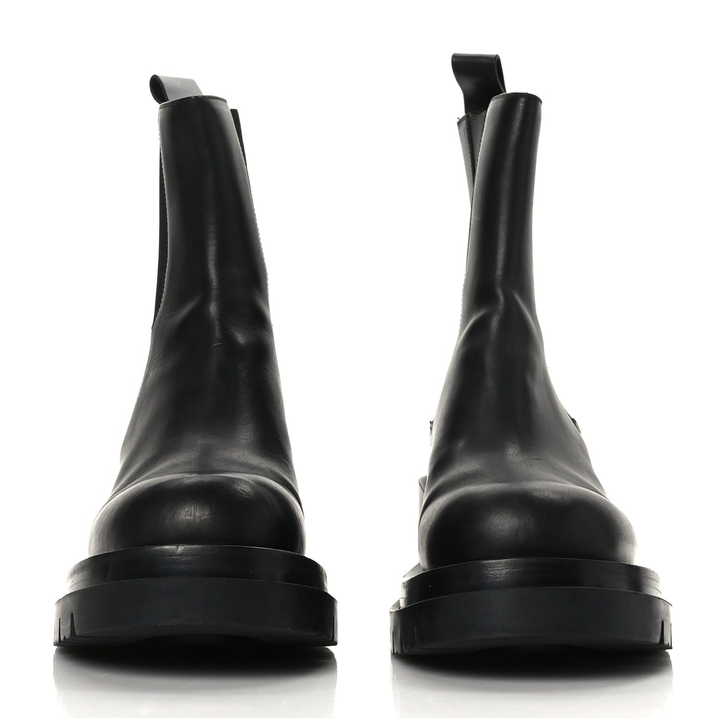 Calfskin The Lug Chelsea 30/70mm Ankle Boots 40 Black
