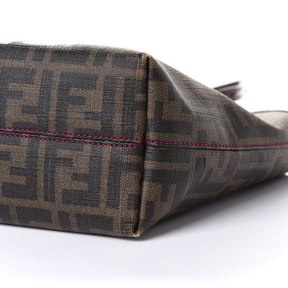 Fendi Zucca Spalmati Ladybug Print Mini Roll Tote Tobacco Pink 11 of 11