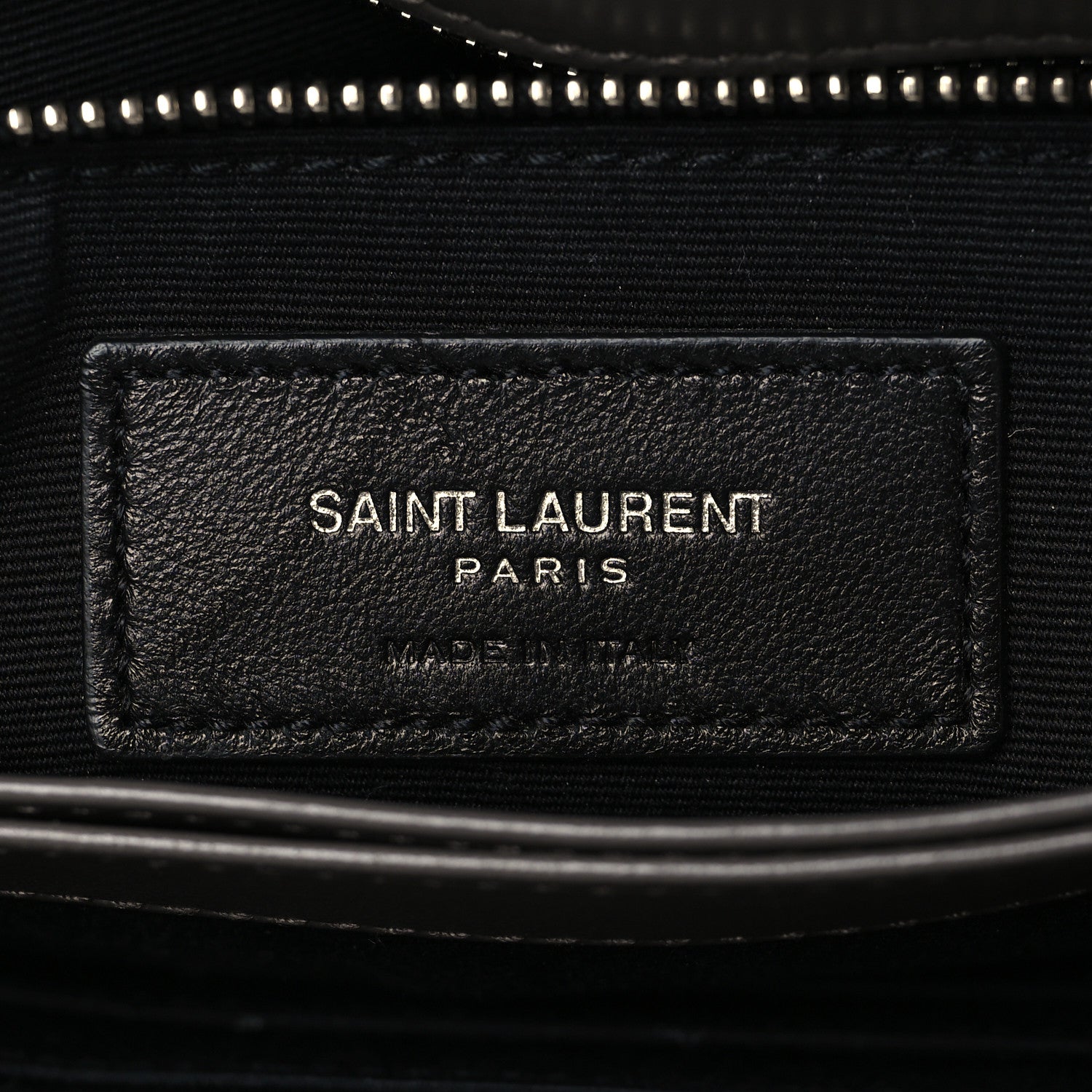 Saint Laurent Calfskin Y Quilted Monogram Toy Loulou Crossbody Bag Earth 6 of 10