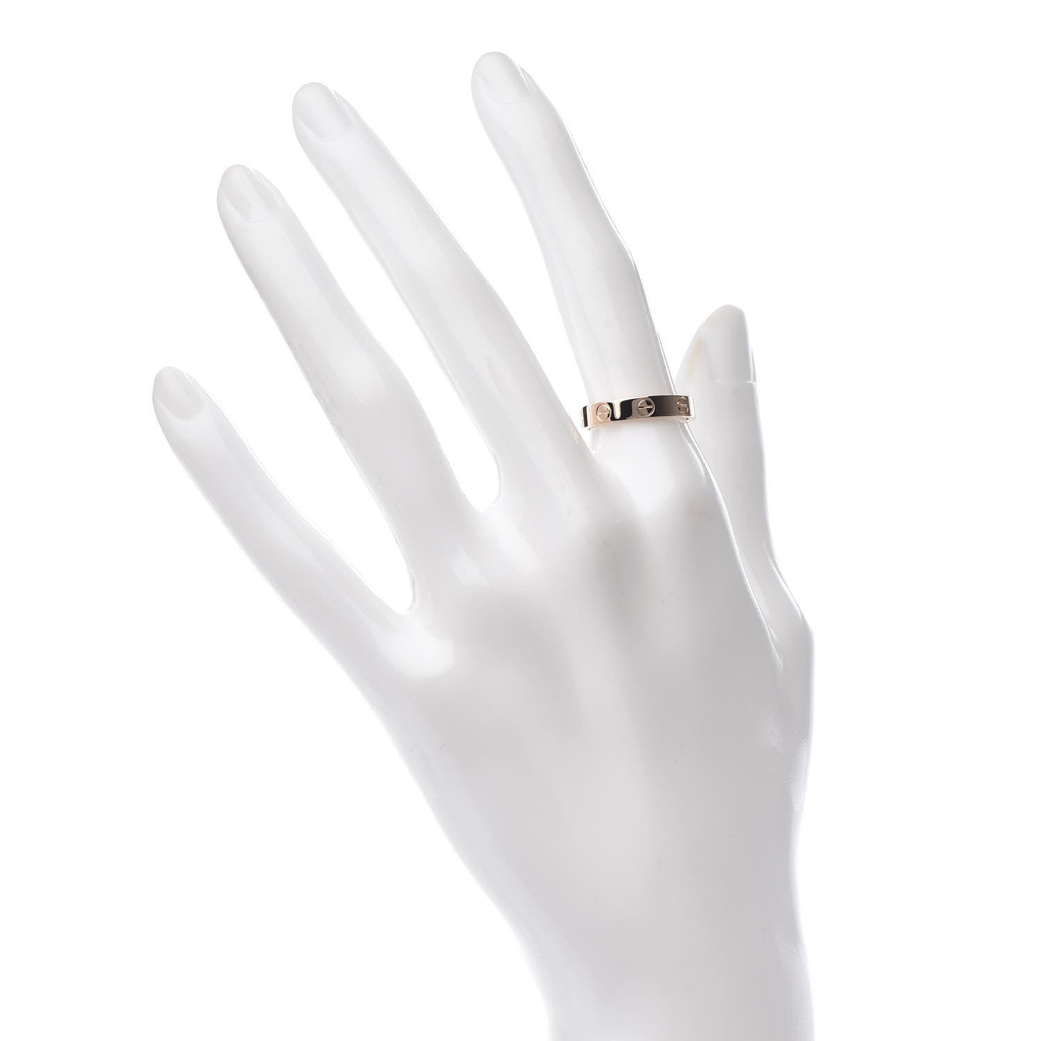 Cartier 18K Pink Gold 3.5mm LOVE Wedding Band Ring 52 6 2 of 4